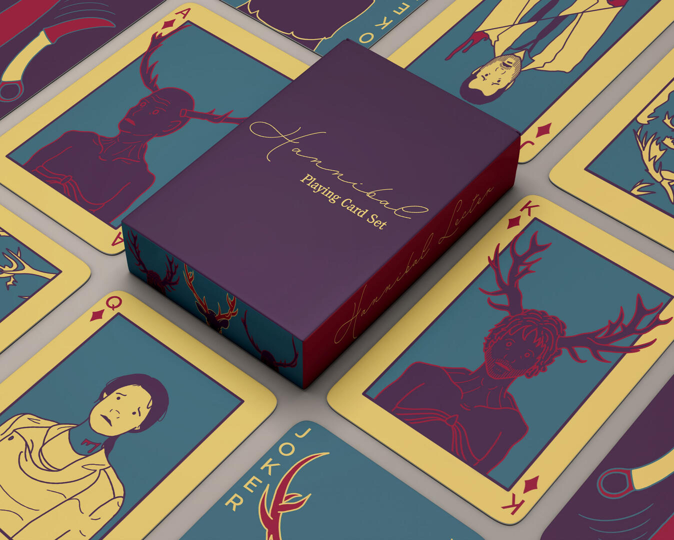 2021 - Hannibal playing cards with box
