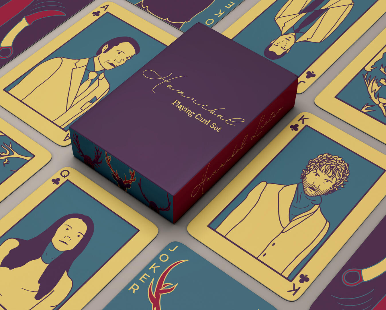 Hannibal playing cards with box 2