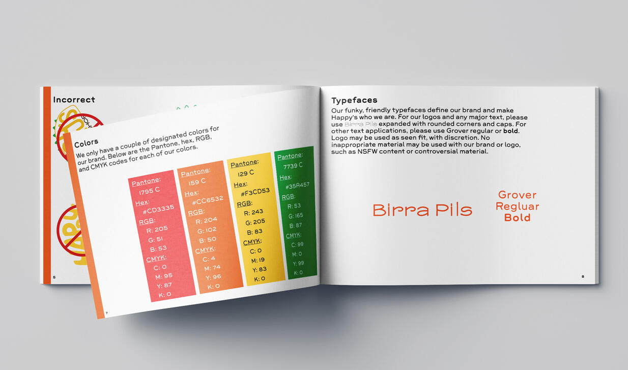 Branding Standards pages 7-8